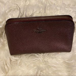 Coach cosmetic bag cute purple